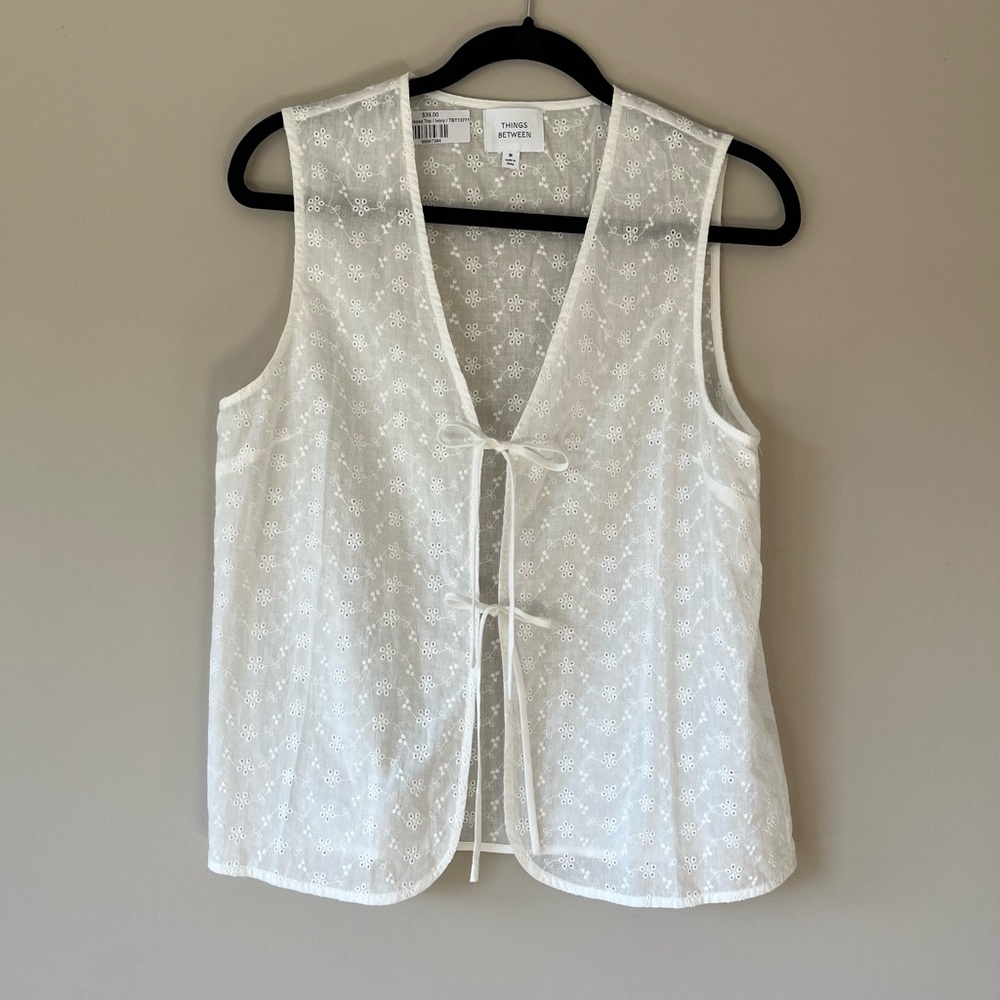 NWT Tessa Top in Ivory